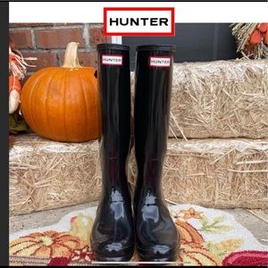 Hunter Original Back Adjustable with Hunter black legging